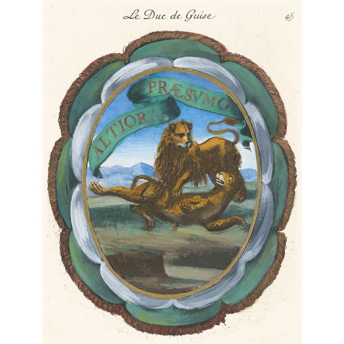Bouclier du duc de Guise