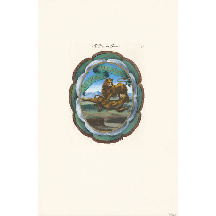 Bouclier du duc de Guise