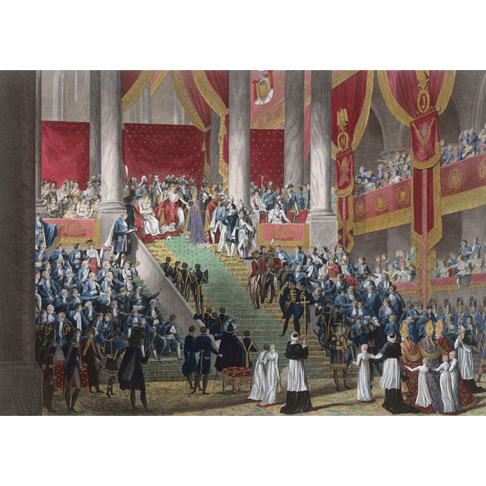 The Oath - Une estampe d’après Jean-Baptiste Isabey