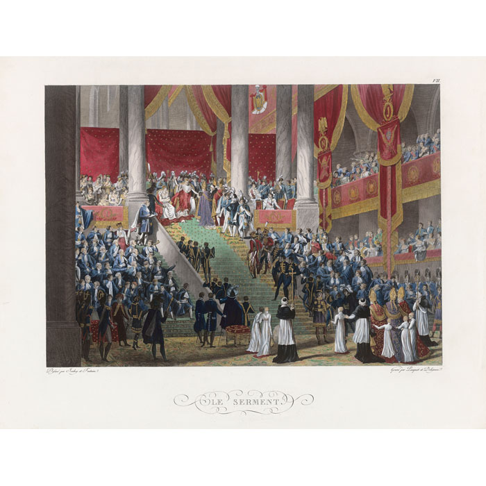 The Oath - Une estampe d’après Jean-Baptiste Isabey