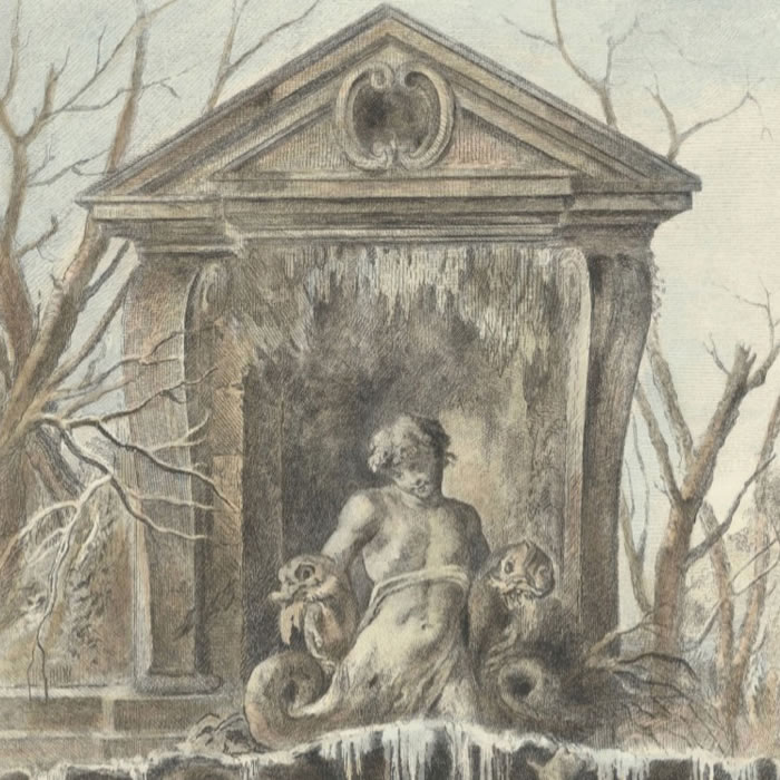 L’Hiver ou Les Patineurs - Une estampe d’après Nicolas Lancret