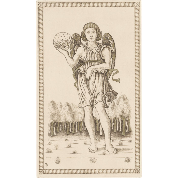 Cosmico, carte 33 - Une estampe d’après Andrea Mantegna