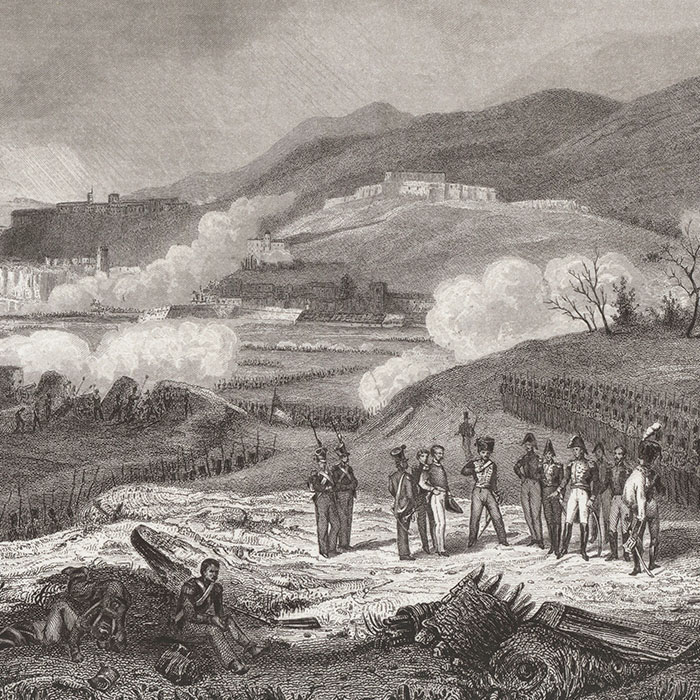 The Surrender of Tortosa, January 2, 1811 - Une estampe d’après Jean Charles Joseph Remond