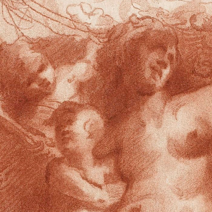 Vénus portée par les Amours - Une estampe d’après Le Corrège