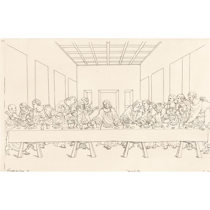 The Last Supper - Une estampe d’après Leonardo da Vinci