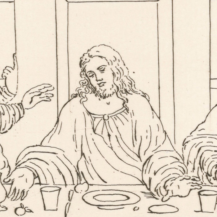 The Last Supper - Une estampe d’après Leonardo da Vinci