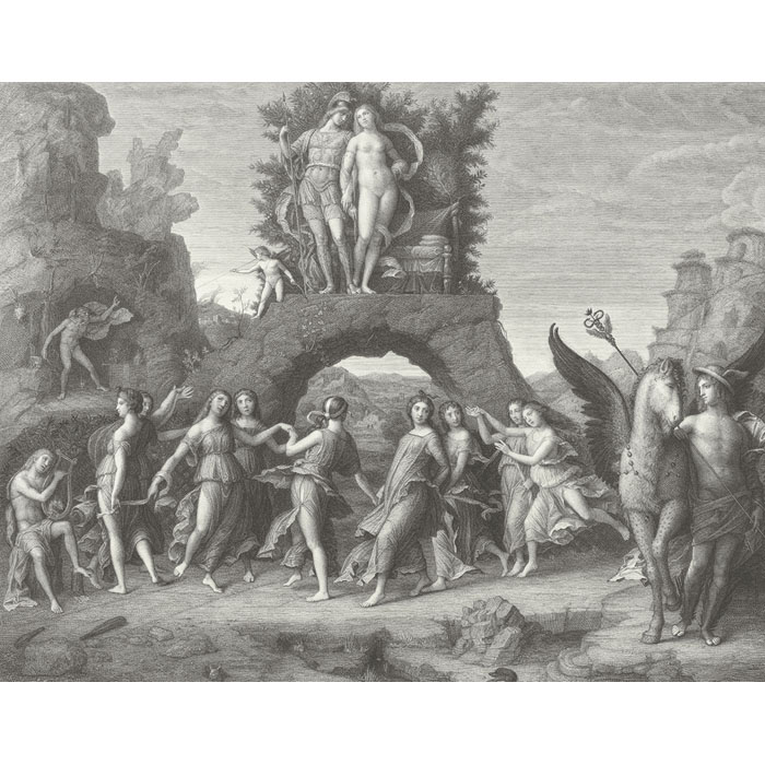 The Parnasse - Une estampe d’après Andrea Mantegna