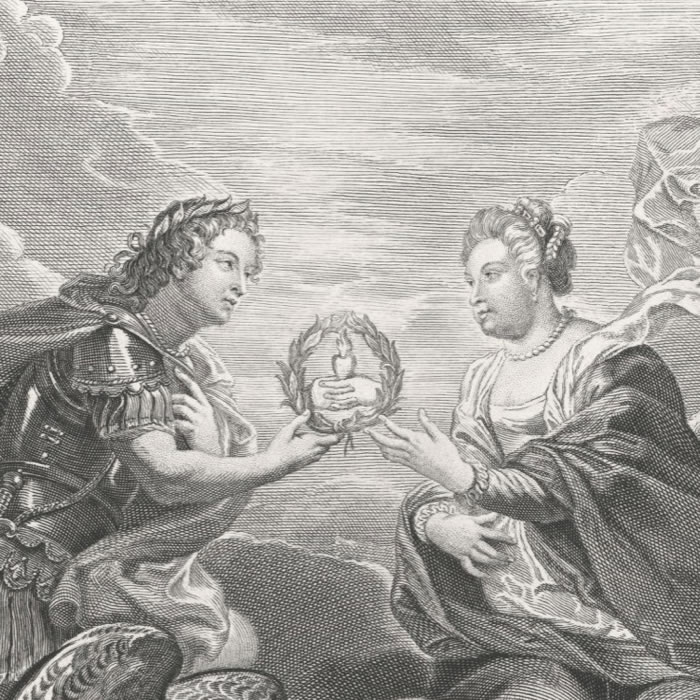 Time discovers Truth  - Une estampe d’après Peter Paul Rubens