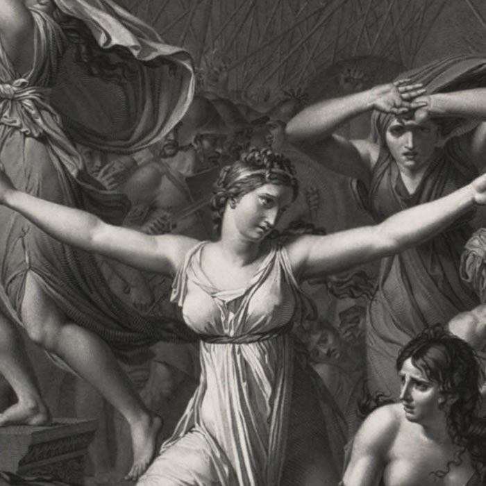 Les Sabines - Une estampe d’après Jacques Louis David