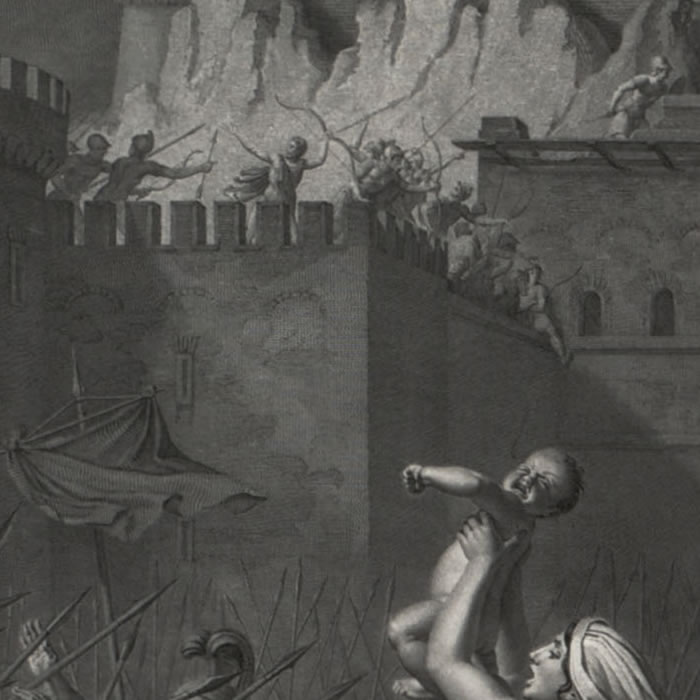 Les Sabines - Une estampe d’après Jacques Louis David