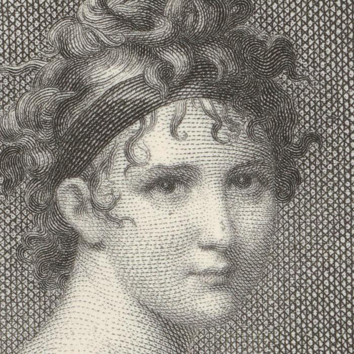 Madame Récamier - Une estampe d’après Jacques Louis David