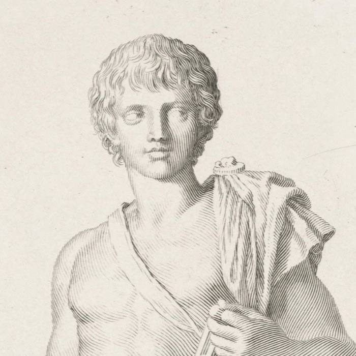 Gladiator - Une estampe d’après Claude Mellan