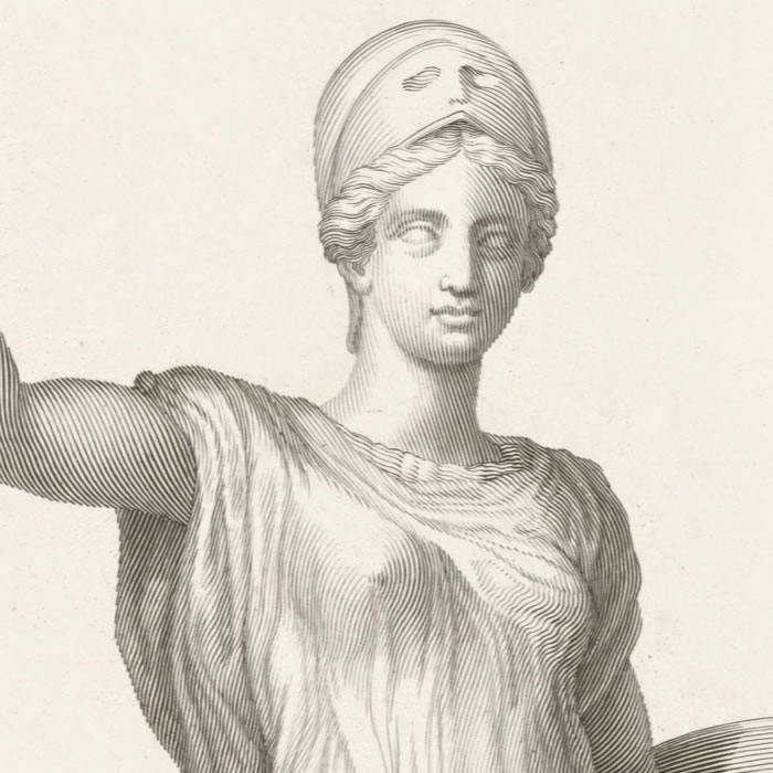 Pallas - Une estampe d’après Étienne Baudet