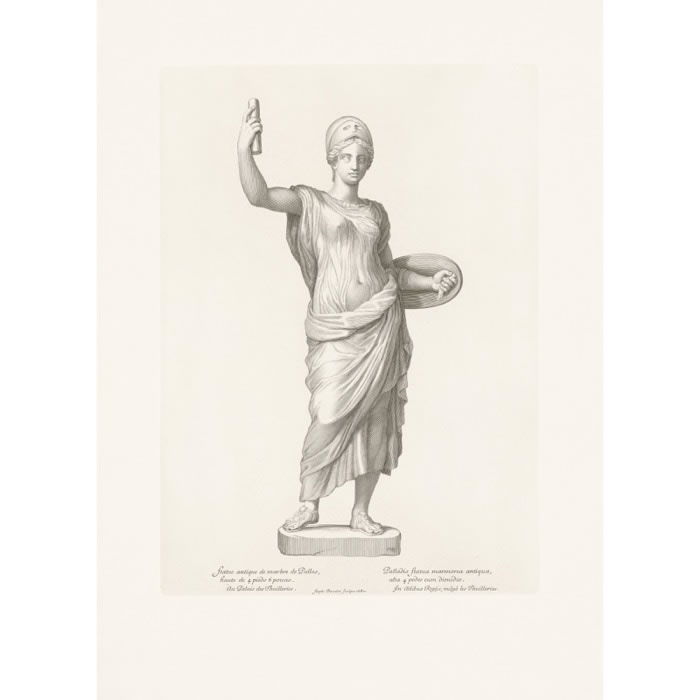 Pallas - Une estampe d’après Étienne Baudet