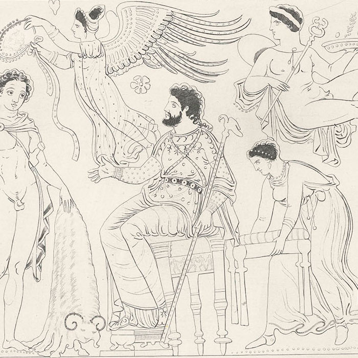 vase de jason - Une estampe d’après  Anonyme