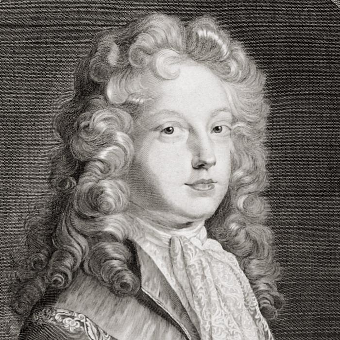 Philippe, duc d’Anjou, puis Philippe V, roi d’Espagne - Une estampe d’après Jean-François de Troy