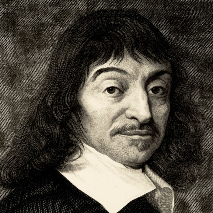 René Descartes - Une estampe d’après Frans Hals