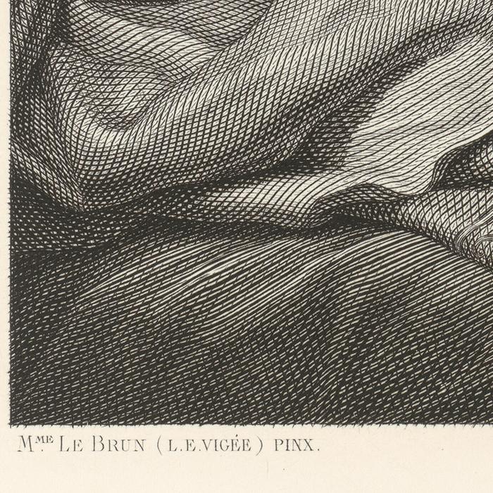 Madame Vigée-Le Brun et sa fille, Jeanne-Lucie - Une estampe d’après Louise-Élisabeth Vigée-Le Brun