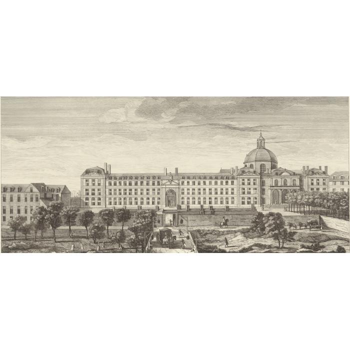 View of the Hôpital royal de la Salpétrière, known as the Hôpital Général (General Hospital)
