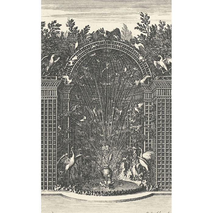 Le Duc et les Oiseaux - Une estampe d’après Sébastien  Leclerc