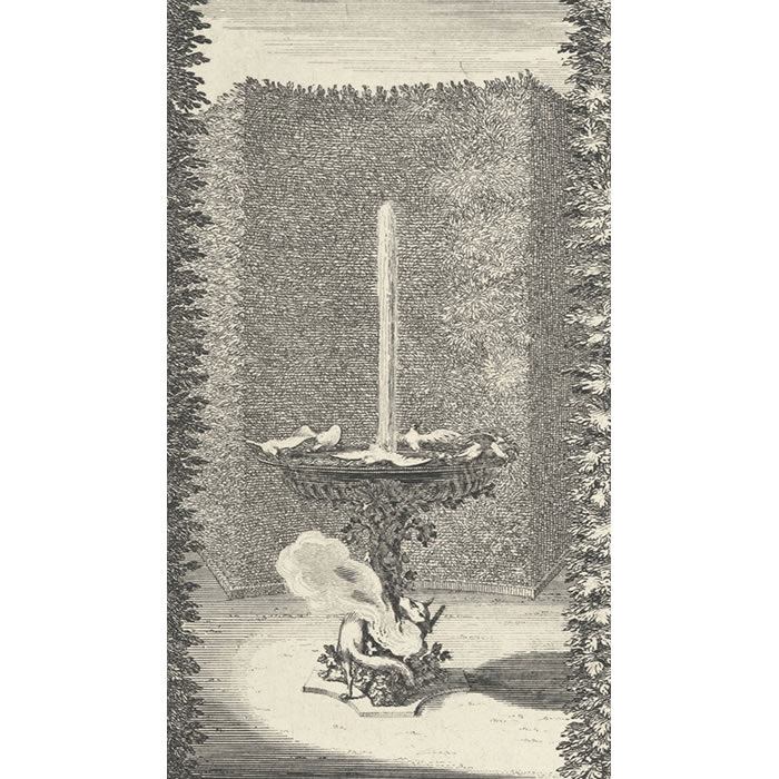 L’Aigle et le Renard - Une estampe d’après Sébastien  Leclerc