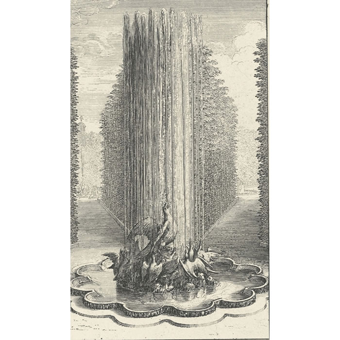 The Kite and the Birds - Une estampe d’après Sébastien  Le Clerc the elder