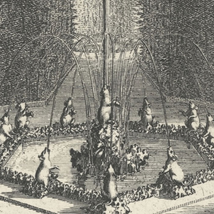 The Rats in Council - Une estampe d’après Sébastien  Le Clerc the elder