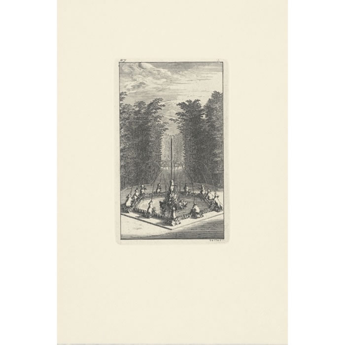 The Rats in Council - Une estampe d’après Sébastien  Le Clerc the elder