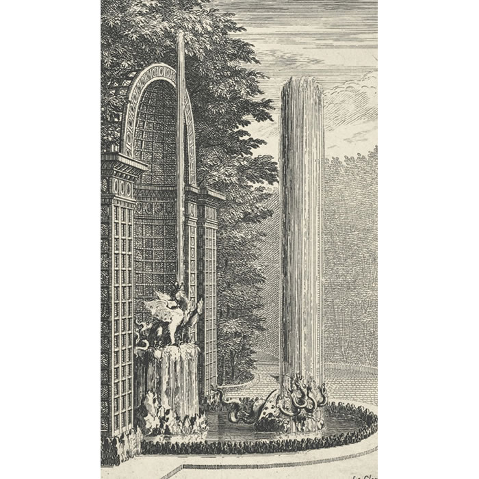 The Many-headed Serpent - Une estampe d’après Sébastien  Le Clerc the elder