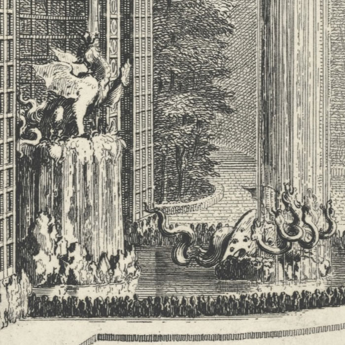 The Many-headed Serpent - Une estampe d’après Sébastien  Le Clerc the elder