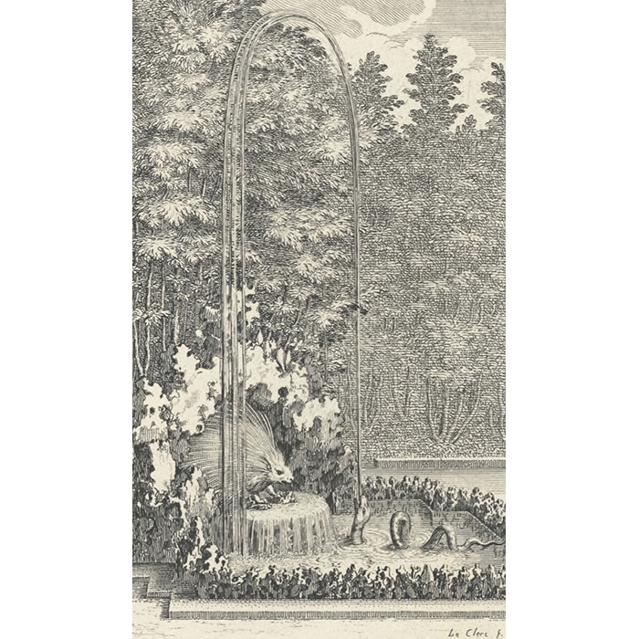 Le Serpent et le Porc-Epic - Une estampe d’après Sébastien  Leclerc