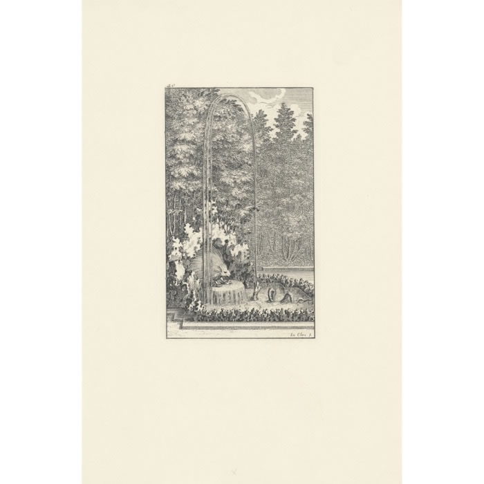 Le Serpent et le Porc-Epic - Une estampe d’après Sébastien  Leclerc