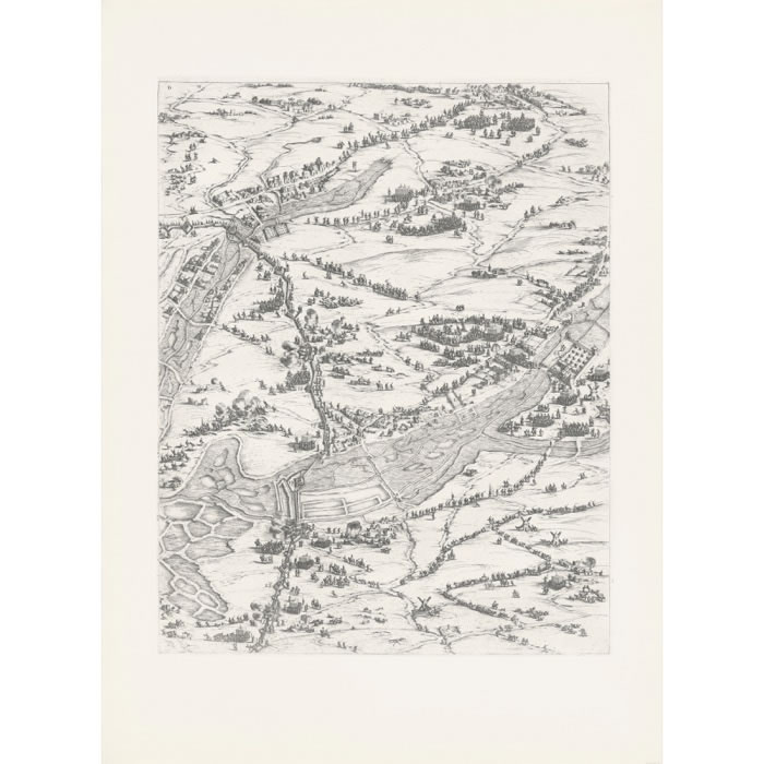 Le siège de la Rochelle, en 1627 - Une estampe d’après Jacques Callot