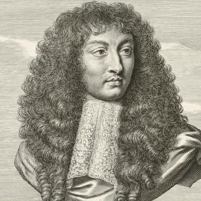 Buste de Louis XIV sur un piédestal  dressé place Royale - Une estampe d’après Israël Silvestre