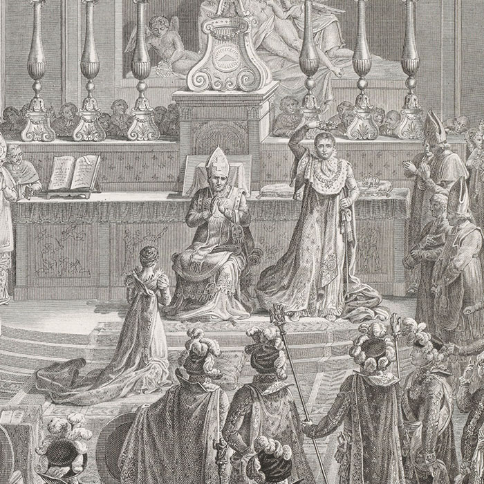 The Coronation - Une estampe d’après Jean-Baptiste Isabey