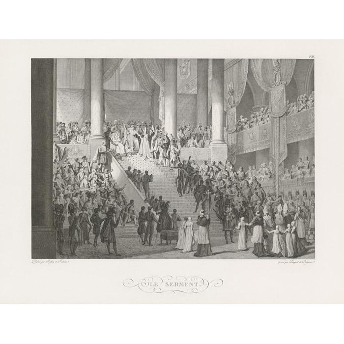 The Oath - Une estampe d’après Jean-Baptiste Isabey