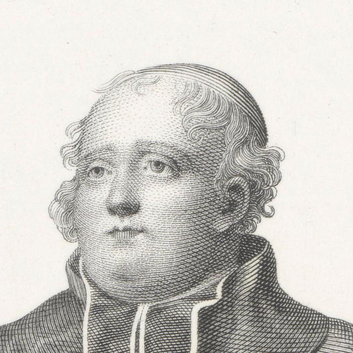 Le Cardinal Fesh, grand aumônier - Une estampe d’après Jean-Baptiste Isabey