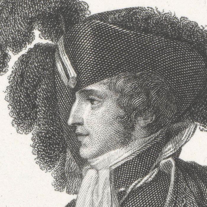 Hussar of the Chamber - Une estampe d’après Jean-Baptiste Isabey