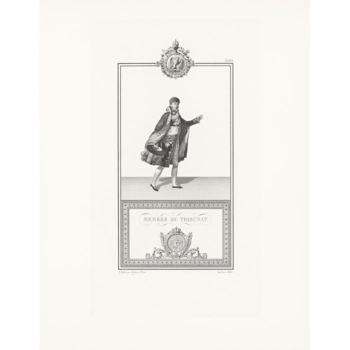 Member of the Tribunat - Une estampe d’après Jean-Baptiste Isabey