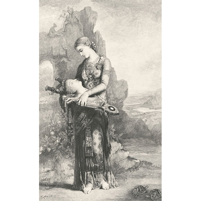 Orphée - Une estampe d’après Gustave Moreau