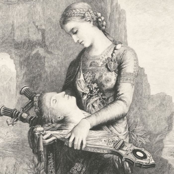 Orphée - Une estampe d’après Gustave Moreau