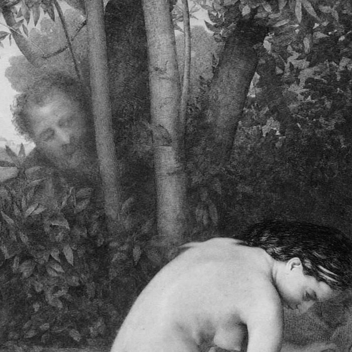 Suzanne au bain - Une estampe d’après Jean-Jacques Henner