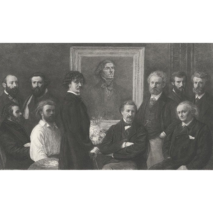 Homage to Delacroix - Une estampe d’après Henri Fantin-Latour