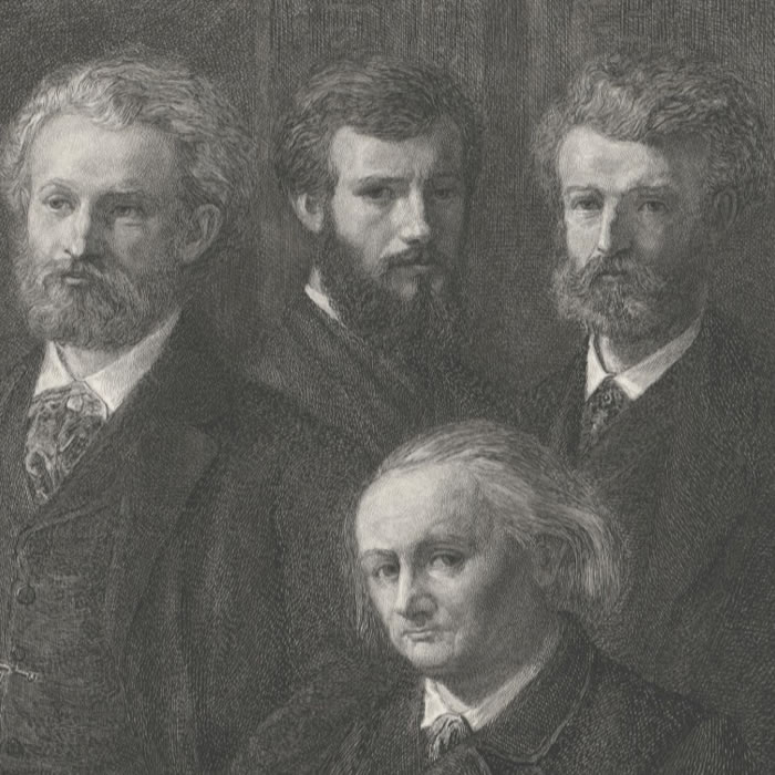 Homage to Delacroix - Une estampe d’après Henri Fantin-Latour