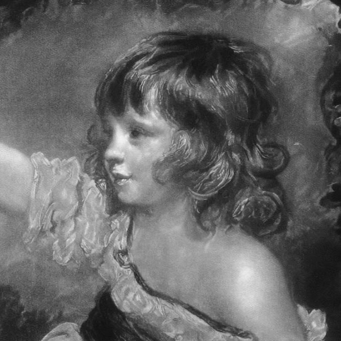 Master Hare - Une estampe d’après Joshua Reynolds