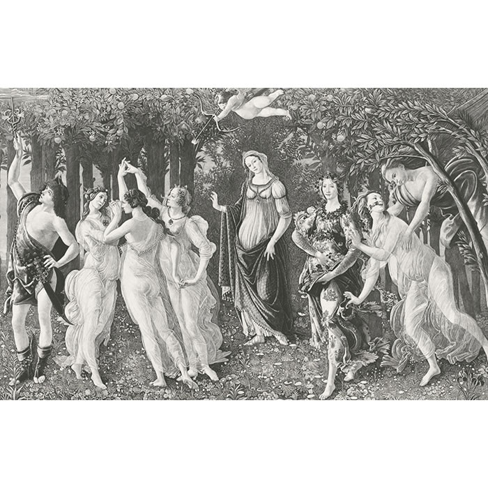 Spring - Une estampe d’après Sandro Botticelli