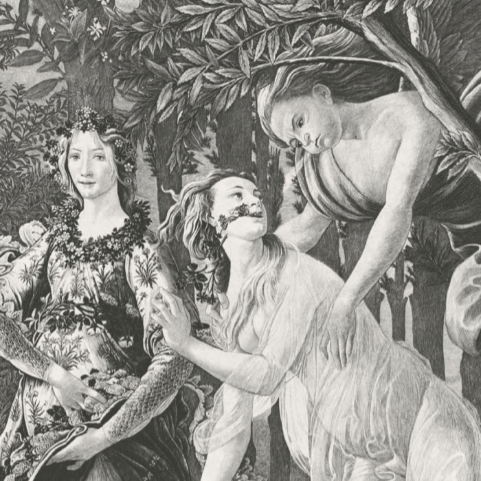 Spring - Une estampe d’après Sandro Botticelli