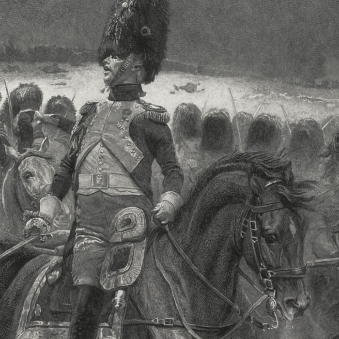 Battle of Eylau - Une estampe d’après Édouard Détaille