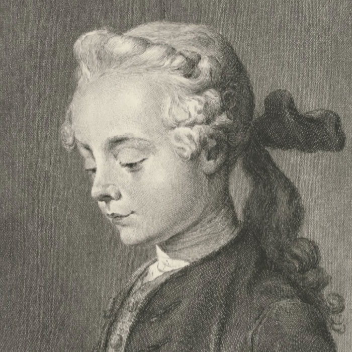 L’enfant au toton - Une estampe d’après Jean-Baptiste Siméon Chardin