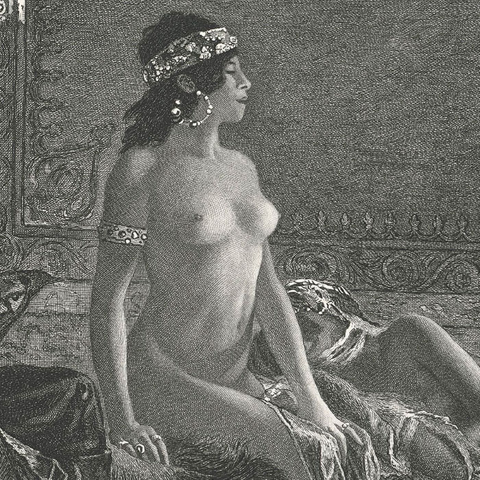 Les Chérifas - Une estampe d’après Jean-Joseph-Benjamin Constant